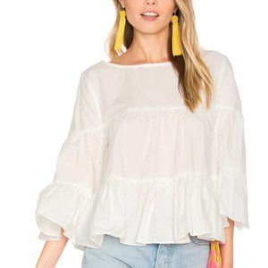 Central Park West Palm Beach Ruffle Top